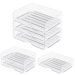 橫式透明收納盒 單層/2層/3層