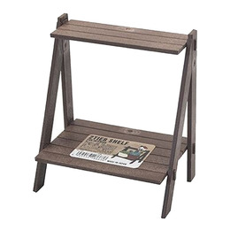 療癒小物 二層架棕色