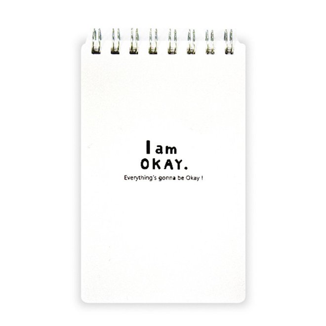 I am okay 90K上翻PP方格筆記