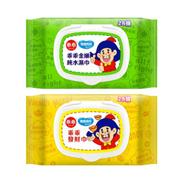 奈森克林 乖乖純水加蓋濕紙巾28張
