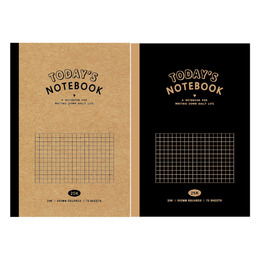 簡單生活 25K TODAY，S方格筆記書