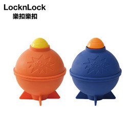 樂扣炸彈造型矽膠製冰球/站立款/深藍/橘 B8C48