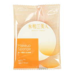 台灣製-永和三美人專業化妝海綿/海小 #212
