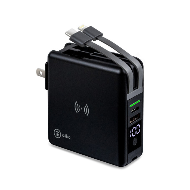 aibo 多功能磁吸+PD+QC 快充行動電源