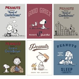 SNOOPY(古典糸)16K固頁筆記 (款式隨機出貨)