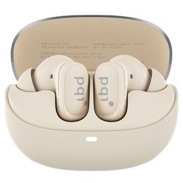 PQI BT11真無線ANC藍芽耳機-杏白
