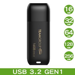 Team十銓C175 USB3.2黑珍珠碟 (16G~512G)