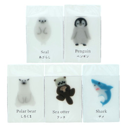 冰海動物系列橡皮擦