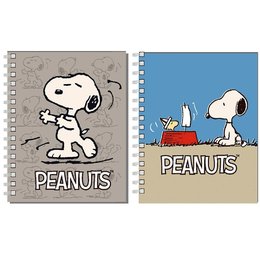 SNOOPY(古典糸)50KPP線圈筆記 (款式隨機出貨)
