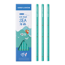 雄獅 2B海鷗三角塗頭鉛筆 1159