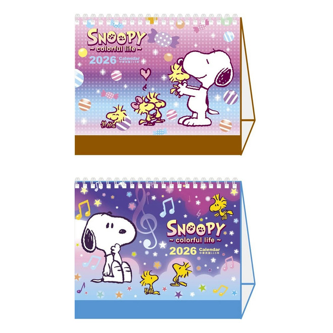 SNOOPY-2026年 25K三角桌曆