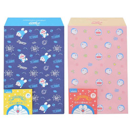 哆啦A夢信封式禮物袋(藍/粉)