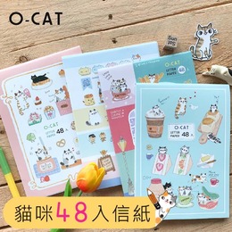 O-Cat 貓咪48入信紙