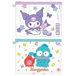 三麗鷗透明網格文件袋-A5