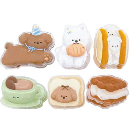 狗勾壓克力造型夾