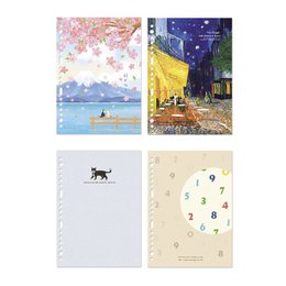 A5 18孔DIY紙板封面板-2入