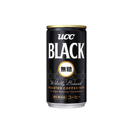 UCC BLACK無糖咖啡185g/30入/箱