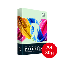 PAPERLINE A4 #130 蘋果綠影印紙 80g