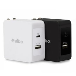 aibo Type-C PD3.0+USB 30W高速充電器