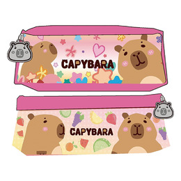 水豚寶(繽紛系列)果凍筆袋(款式隨機出貨)