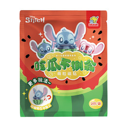 Disney史迪奇吃瓜磁鐵不倒翁(款式隨機出貨)
