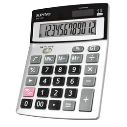 KINYO 桌上型12位計算機 KPE587