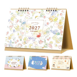 2027三角桌曆-25K