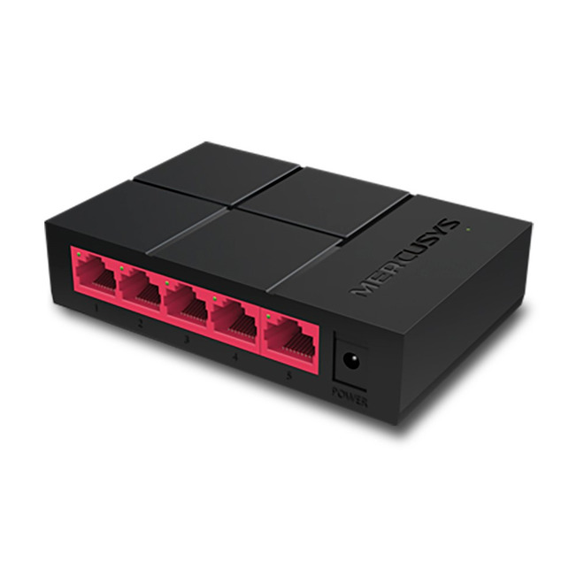 水星 MS105G 5埠 10/100/1,000M桌上型交換器