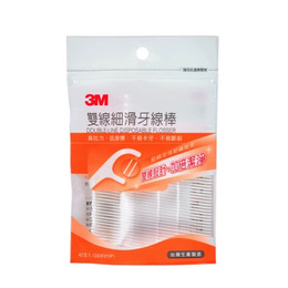 3M雙線細滑牙線棒32支
