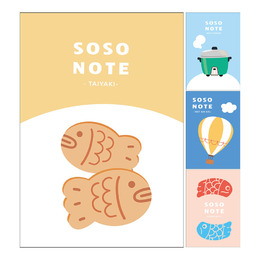 SOSO 25K方格厚筆記本