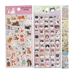萌寵和紙手帳貼紙(款式隨機出貨)