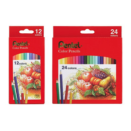 Pentel Color Pencils 彩色鉛筆12色/24色 CB8