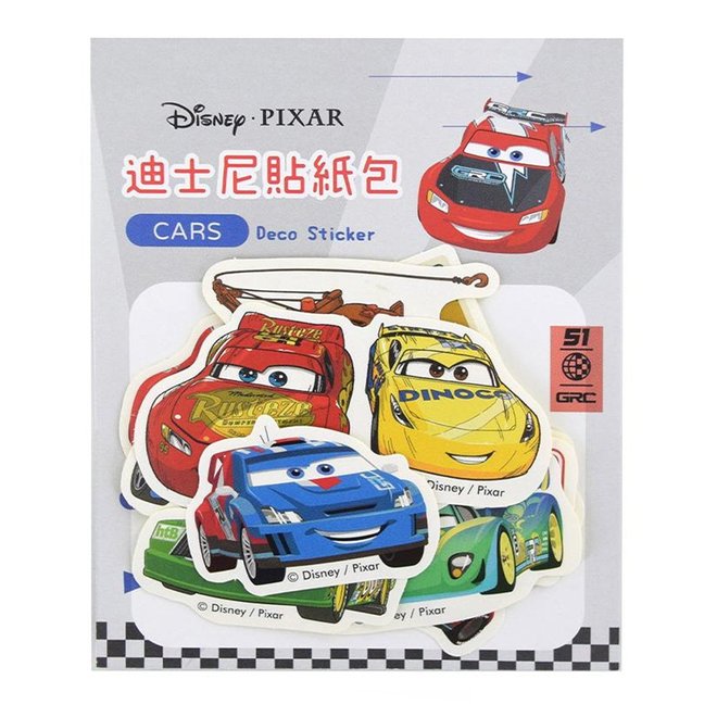 迪士尼貼紙包-皮克斯動畫 CARS