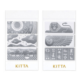 KING JIM  KITTA 和紙膠帶特殊銀箔