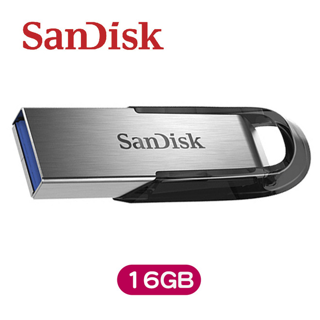SanDisk Ultra Flair隨身碟 USB3.0銀黑 SDCZ73