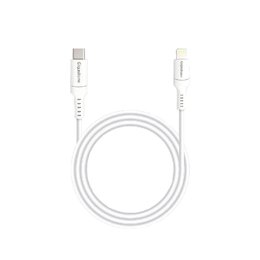 GIGASTONE C to Lightning 60W充電傳輸線-白1.5M