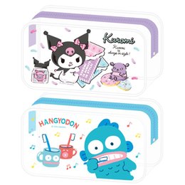 三麗鷗透明萬用筆袋