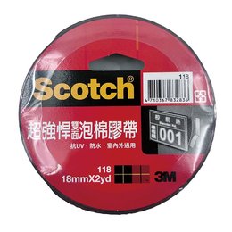 3M VHB超強悍泡棉雙面膠帶18mm