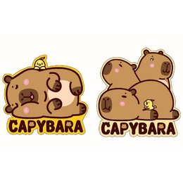 水豚寶造型滑鼠墊