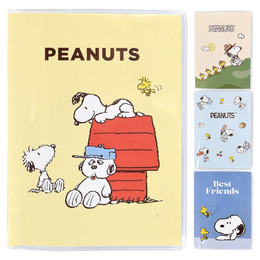 史努比 口袋膠套筆記本