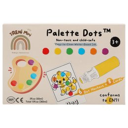 TRENi Mini無毒可水洗點點筆-6色
