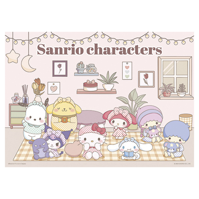 拼圖520片-Sanrio 雙子星 美樂蒂 酷洛米 布丁狗 大耳狗