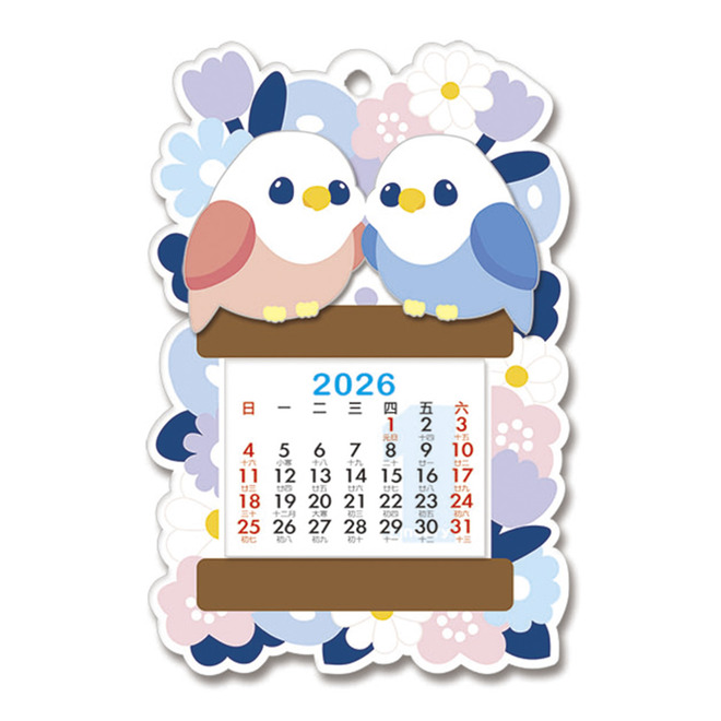 2026 納福吸掛小月曆