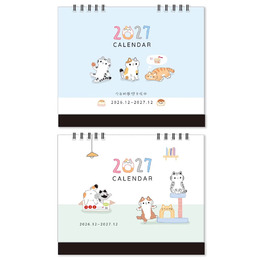 2027 32K貓咪桌曆