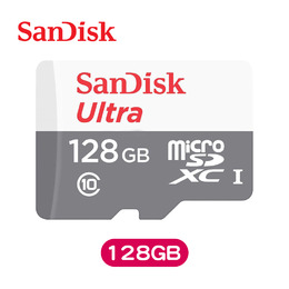 SanDisk Ultra Micro SDXC 128G/100MB C10 U1白灰