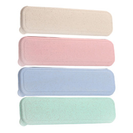 小麥翻蓋空餐具盒