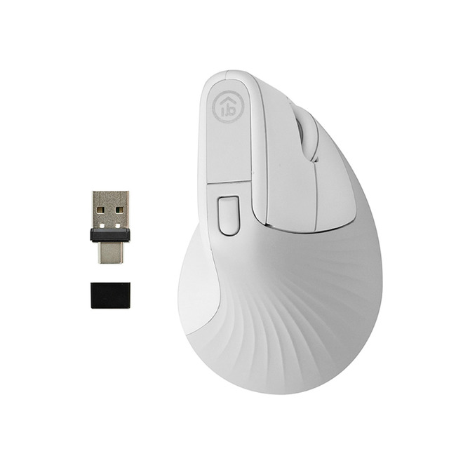 aibo 2.4G無線 人體工學靜音滑鼠(USB/Type-C)