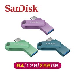 SanDisk Ultra Go Type-C 3.2雙用隨身碟64GB/128GB/256GB