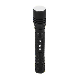 KINYO 電池式LED變焦手電筒 120流明