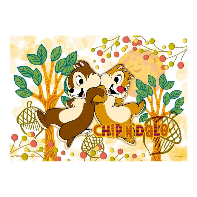 Chip an， Dale奇奇蒂蒂 拼圖108片